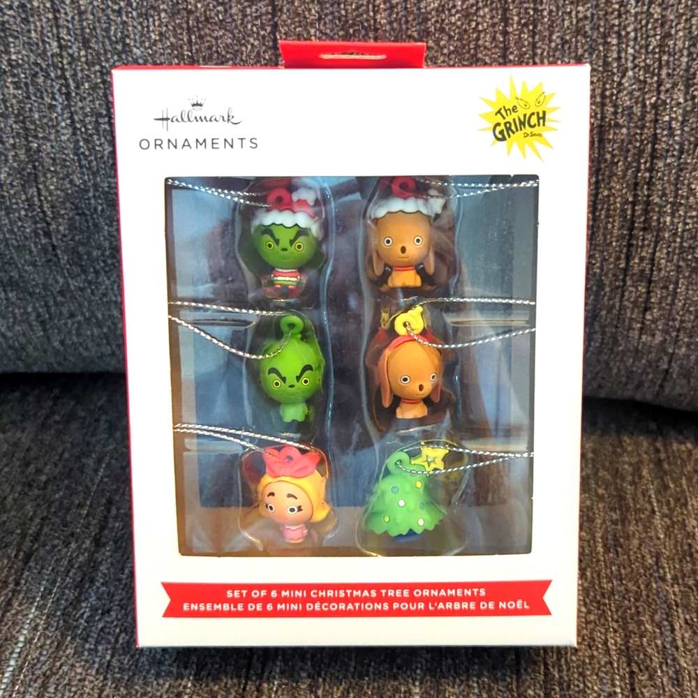 Hallmark Grinch mini ornaments